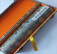 丹棱书画装裱案例